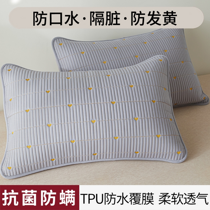 91家纺网 家纺一手货源 找家纺 （总）芬晴家纺 2025新款防水枕套-繁星-爱心-简爱-空间