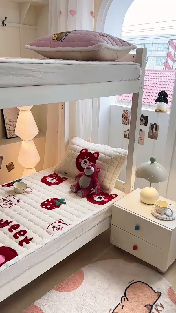 91家纺网 家纺一手货源 找家纺 （总）优品惠 2025新款冬季牛奶绒床垫床褥垫子床护垫加绒床盖学生宿舍上下铺