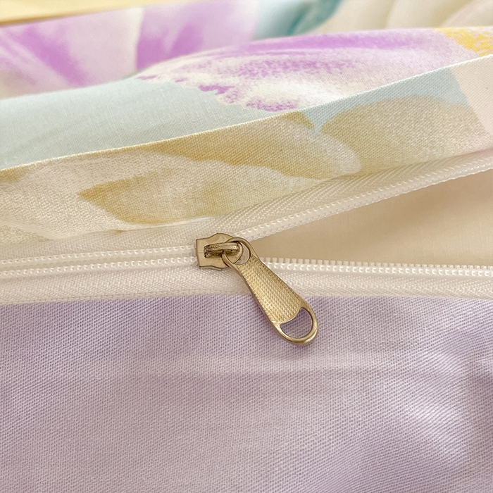 91家纺网 家纺一手货源 找家纺 帛美家纺 2025新款纯棉全棉印花四件套 春时曲