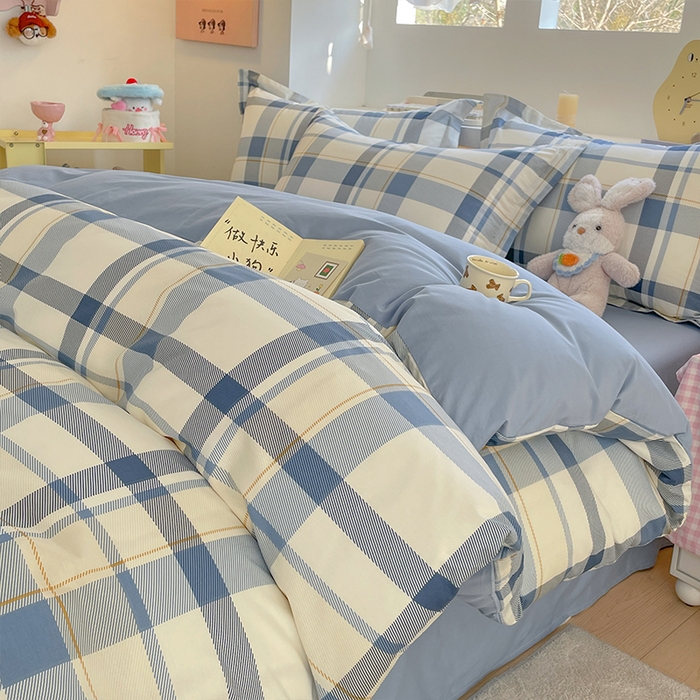 帛美家纺 2025新款纯棉全棉印花四件套 香格里拉