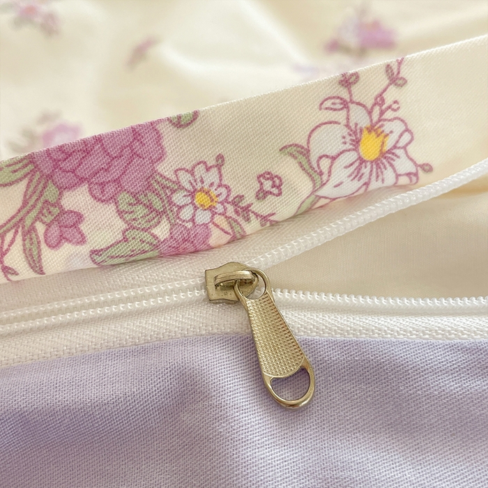 91家纺网 家纺一手货源 找家纺 帛美家纺 2025新款纯棉全棉印花四件套 禾春序