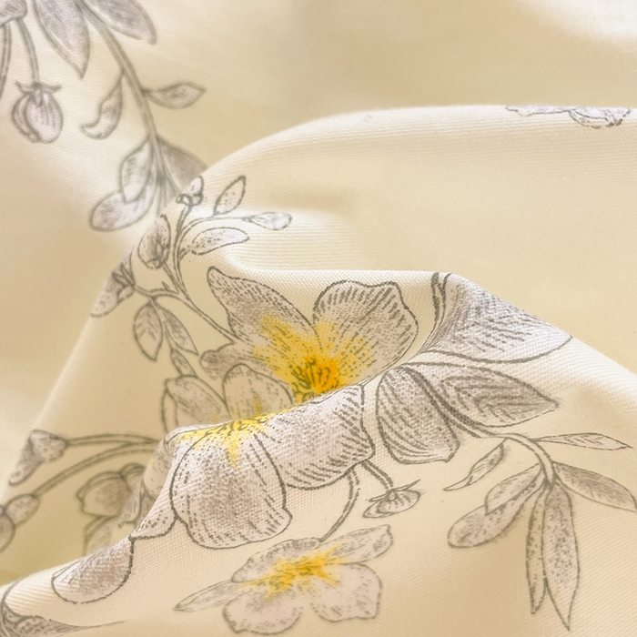 91家纺网 家纺一手货源 找家纺 帛美家纺 2025新款纯棉全棉印花四件套 清香四溢