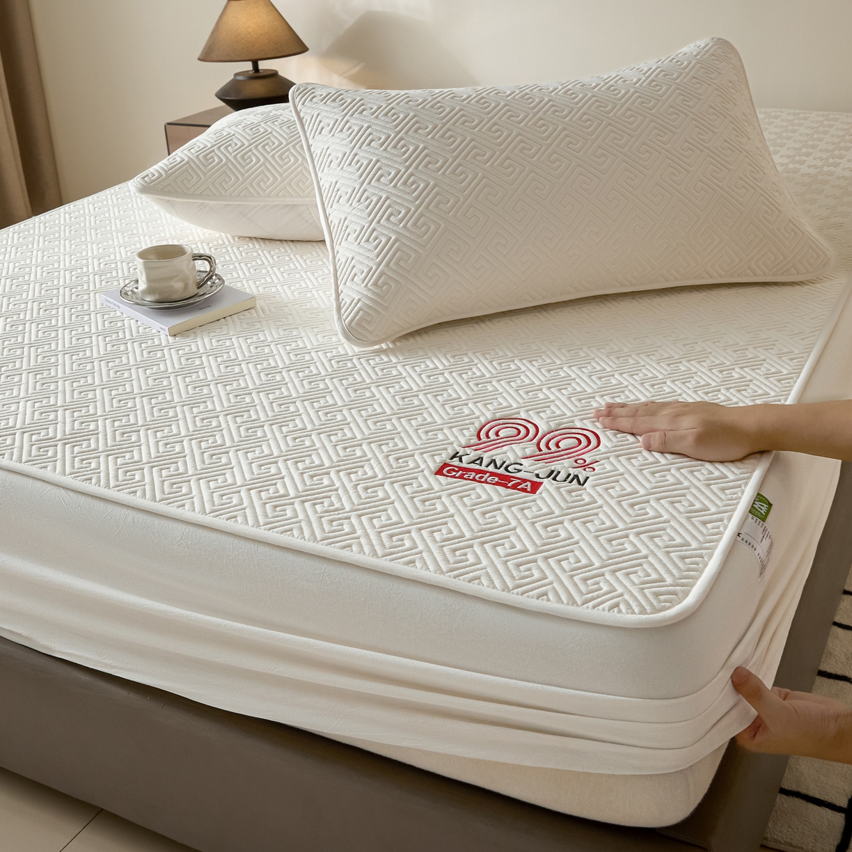 91家纺网 家纺一手货源 找家纺 （总）芬晴家纺 2025新款久久全棉棉花床笠