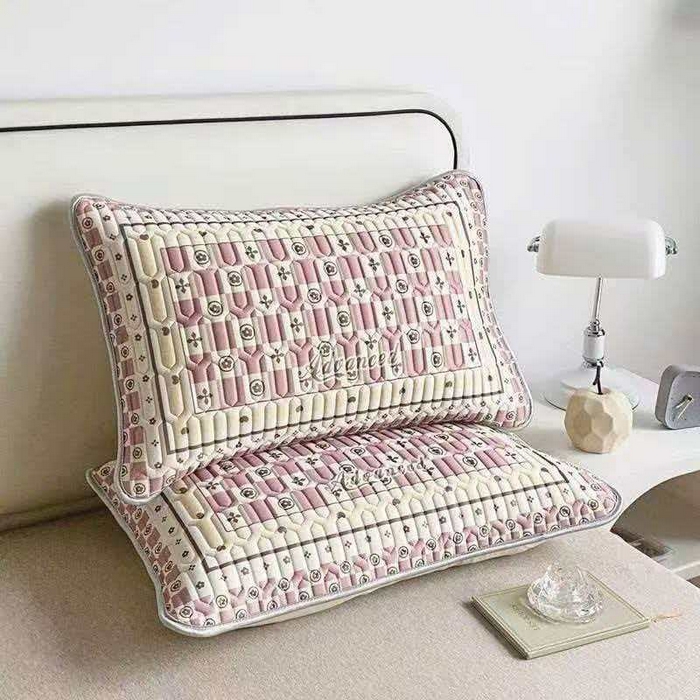 91家纺网 家纺一手货源 找家纺 （总）万聚凯 2025新款凉感丝夹棉枕套外贸定制