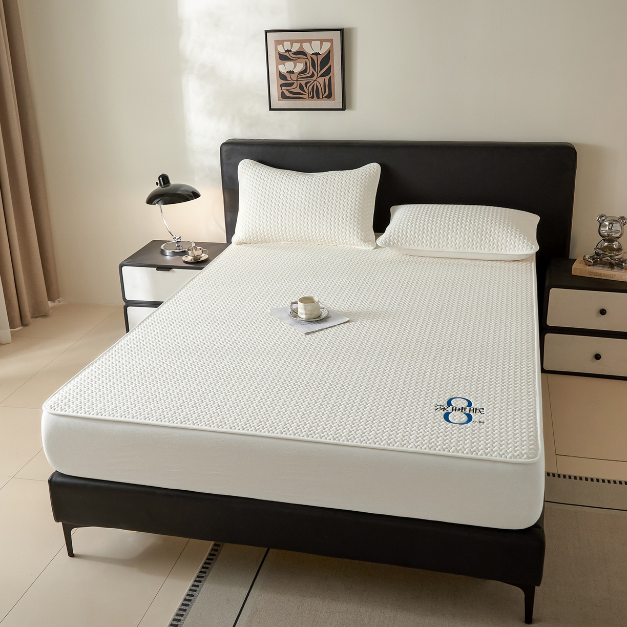 91家纺网 家纺一手货源 找家纺 （总）芬晴家纺 2025新款深睡眠棉花全棉床笠