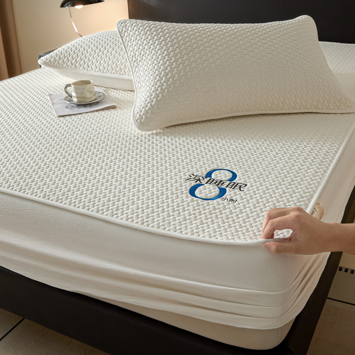 91家纺网 家纺一手货源 找家纺 （总）芬晴家纺 2025新款深睡眠棉花全棉床笠