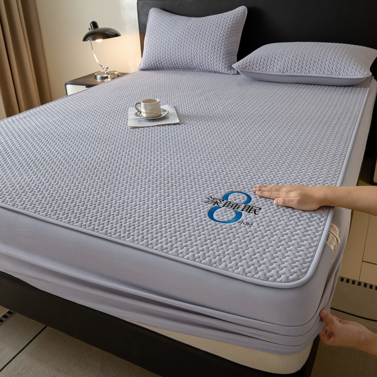 91家纺网 家纺一手货源 找家纺 （总）芬晴家纺 2025新款深睡眠棉花全棉床笠