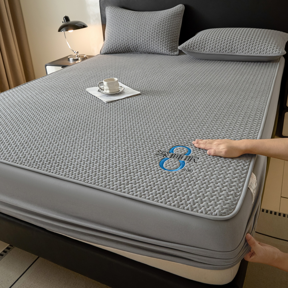 91家纺网 家纺一手货源 找家纺 （总）芬晴家纺 2025新款深睡眠棉花全棉床笠