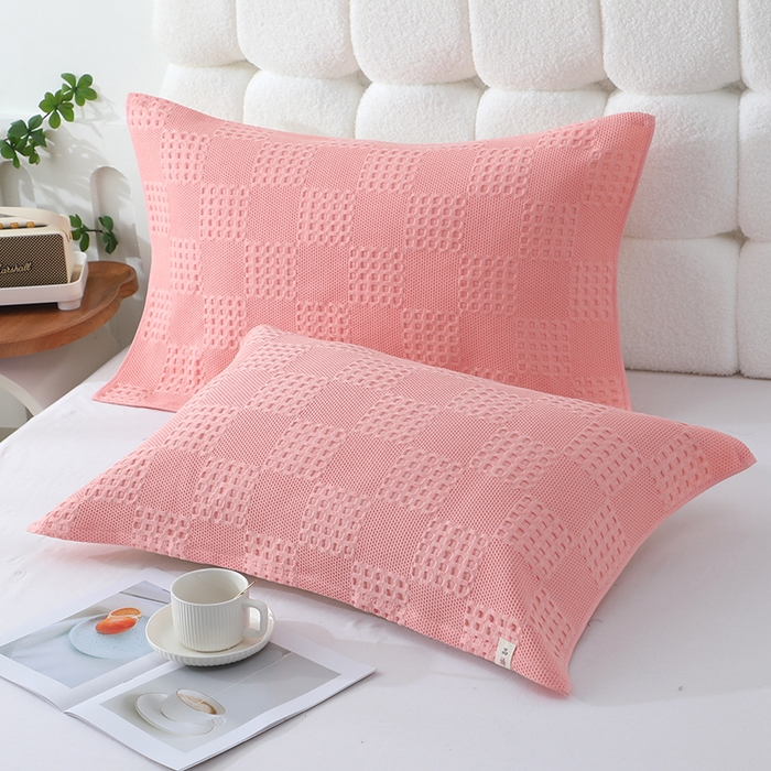 娇兰毛巾 2025新款7A抗菌A类全棉纱布枕巾 艾格粉