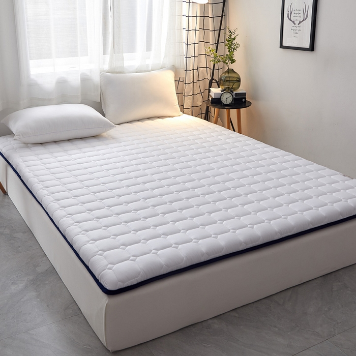 91家纺网 家纺一手货源 找家纺 （总）浩宇家纺 2025新款全棉床垫0.9米学生宿舍1.2单人1.5米垫子飘窗垫家用双人1.8米