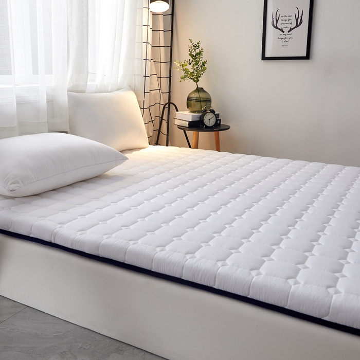 91家纺网 家纺一手货源 找家纺 （总）浩宇家纺 2025新款全棉床垫0.9米学生宿舍1.2单人1.5米垫子飘窗垫家用双人1.8米