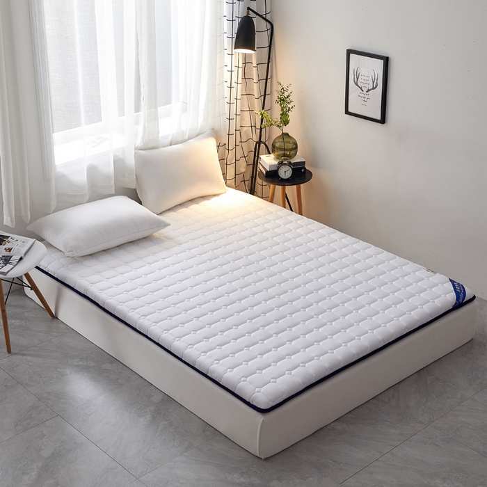 91家纺网 家纺一手货源 找家纺 浩宇家纺 2025新款全棉床垫0.9米学生宿舍1.2单人1.5米垫子飘窗垫家用双人1.8米 白色