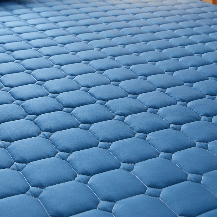 91家纺网 家纺一手货源 找家纺 浩宇家纺 2025新款全棉床垫0.9米学生宿舍1.2单人1.5米垫子飘窗垫家用双人1.8米 宝蓝