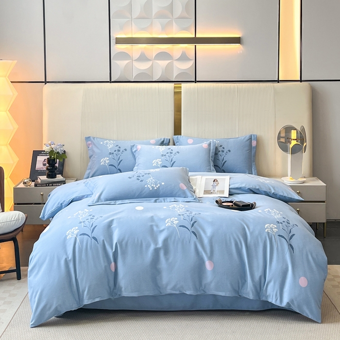 91家纺网 家纺一手货源 找家纺 （总1）凌鼎 2025新款喷气加厚磨毛四件套系列1