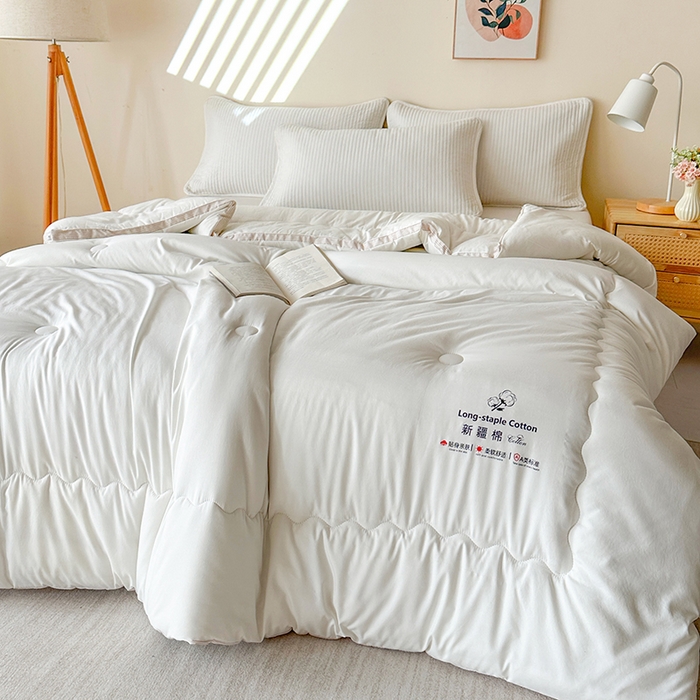 91家纺网 家纺一手货源 找家纺 （总）柏薇 2025新款新疆棉花被子母被被子被芯