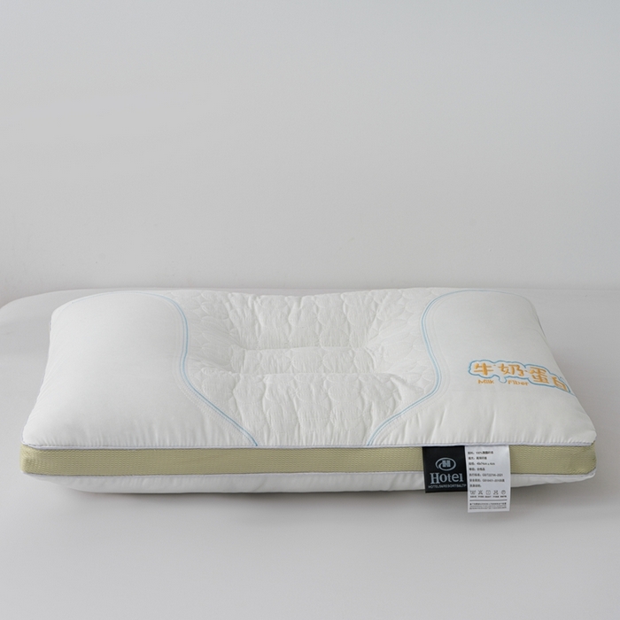 91家纺网 家纺一手货源 找家纺 （总）羽凡居 2025新款牛奶蛋白枕 枕头枕芯