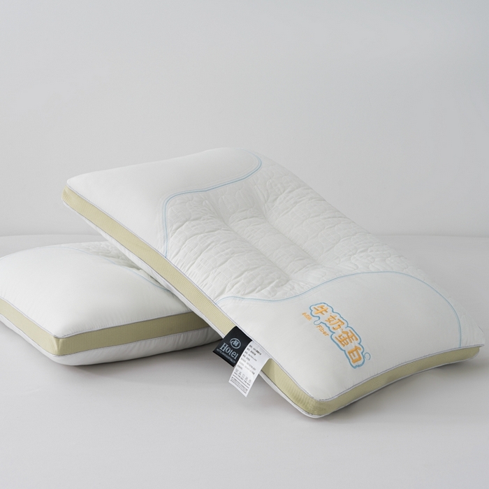 91家纺网 家纺一手货源 找家纺 （总）羽凡居 2025新款牛奶蛋白枕 枕头枕芯