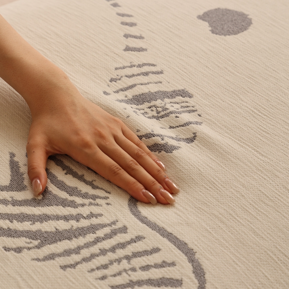 91家纺网 家纺一手货源 找家纺 （总）沐沐家纺 2025新款动物萌友沙发巾