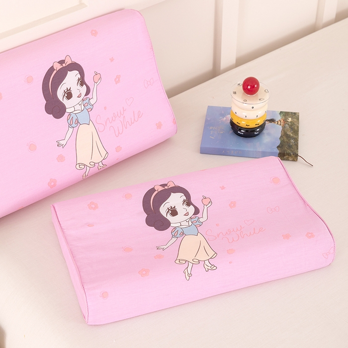 91家纺网 家纺一手货源 找家纺 七夜居 2026新款开学季儿童纯棉记忆棉枕芯全棉可拆洗学生宿舍枕头幼儿园宝宝枕 枕头枕芯 白雪公主