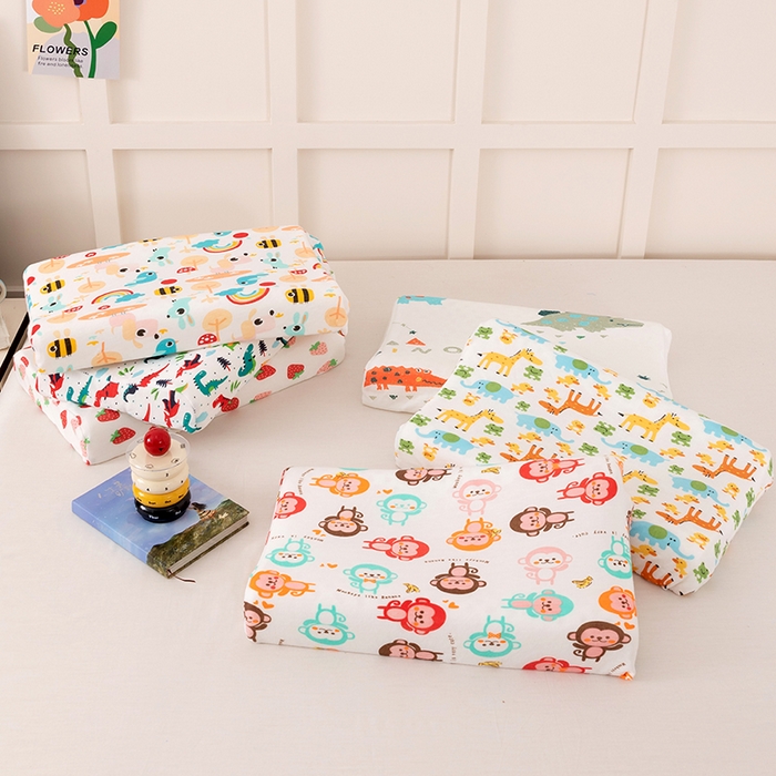 91家纺网 家纺一手货源 找家纺 （总）七夜居 2026新款开学季儿童纯棉记忆棉枕芯全棉可拆洗学生宿舍枕头幼儿园宝宝枕 枕头枕芯