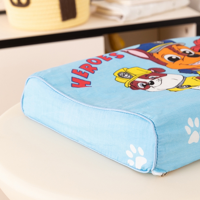 91家纺网 家纺一手货源 找家纺 七夜居 2026新款开学季儿童纯棉记忆棉枕芯全棉可拆洗学生宿舍枕头幼儿园宝宝枕 枕头枕芯 汪汪队