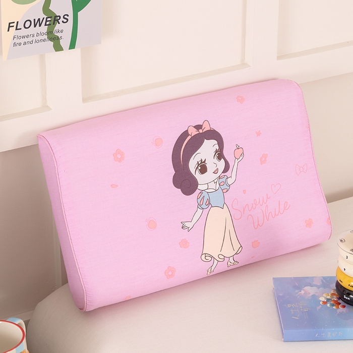 91家纺网 家纺一手货源 找家纺 七夜居 2026新款开学季儿童纯棉记忆棉枕芯全棉可拆洗学生宿舍枕头幼儿园宝宝枕 枕头枕芯 白雪公主