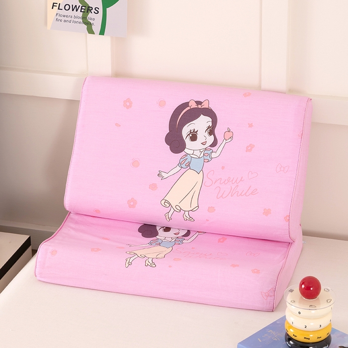 91家纺网 家纺一手货源 找家纺 七夜居 2026新款开学季儿童纯棉记忆棉枕芯全棉可拆洗学生宿舍枕头幼儿园宝宝枕 枕头枕芯 白雪公主