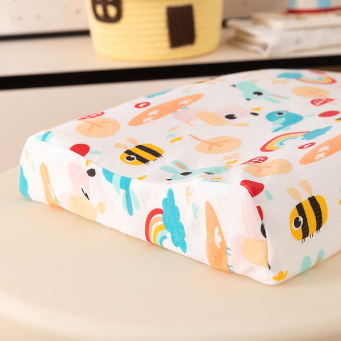 91家纺网 家纺一手货源 找家纺 七夜居 2026新款开学季儿童纯棉记忆棉枕芯全棉可拆洗学生宿舍枕头幼儿园宝宝枕 枕头枕芯 童趣世界