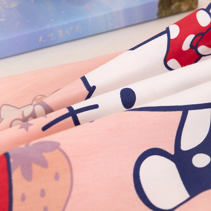 91家纺网 家纺一手货源 找家纺 七夜居 2026新款开学季儿童纯棉记忆棉枕芯全棉可拆洗学生宿舍枕头幼儿园宝宝枕 枕头枕芯 草莓KT