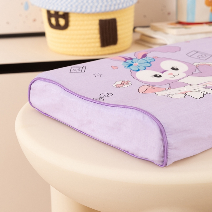 91家纺网 家纺一手货源 找家纺 七夜居 2026新款开学季儿童纯棉记忆棉枕芯全棉可拆洗学生宿舍枕头幼儿园宝宝枕 枕头枕芯 星黛露