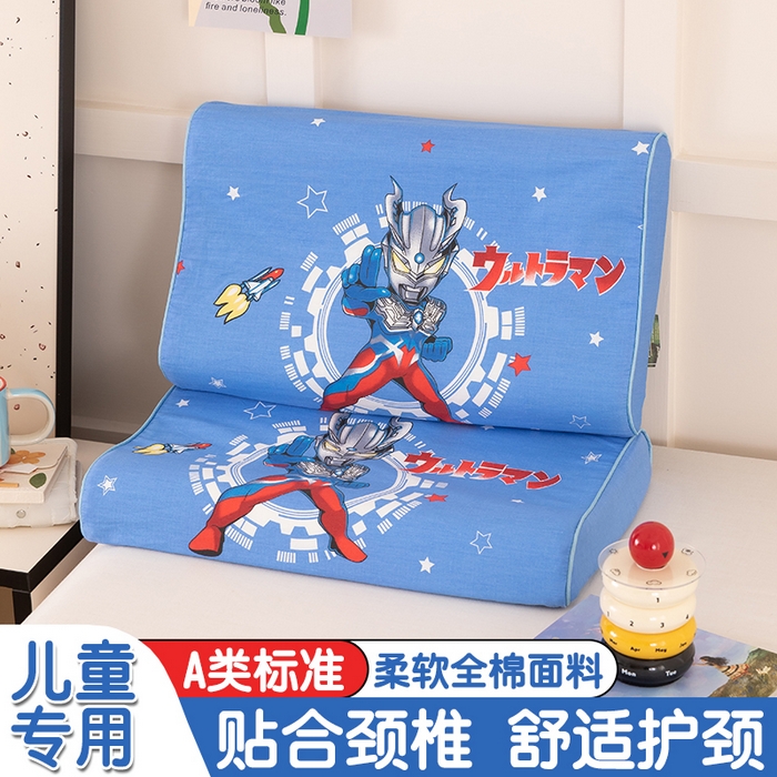 91家纺网 家纺一手货源 找家纺 （总）七夜居 2026新款开学季儿童纯棉记忆棉枕芯全棉可拆洗学生宿舍枕头幼儿园宝宝枕 枕头枕芯