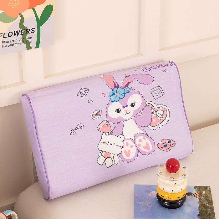 91家纺网 家纺一手货源 找家纺 七夜居 2026新款开学季儿童纯棉记忆棉枕芯全棉可拆洗学生宿舍枕头幼儿园宝宝枕 枕头枕芯 星黛露