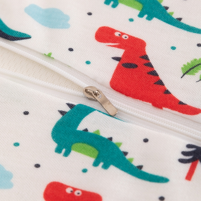 91家纺网 家纺一手货源 找家纺 七夜居 2026新款开学季儿童纯棉记忆棉枕芯全棉可拆洗学生宿舍枕头幼儿园宝宝枕 枕头枕芯 原始恐龙