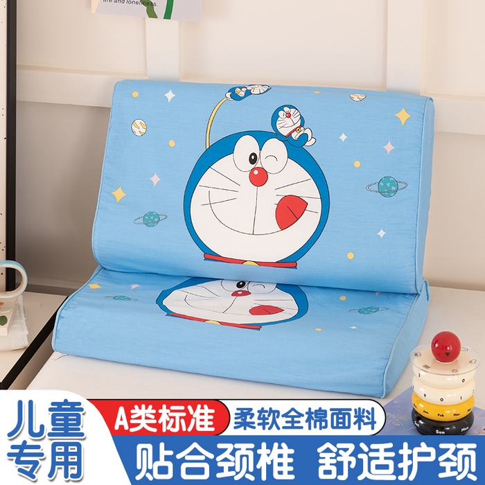 91家纺网 家纺一手货源 找家纺 （总）七夜居 2026新款开学季儿童纯棉记忆棉枕芯全棉可拆洗学生宿舍枕头幼儿园宝宝枕 枕头枕芯