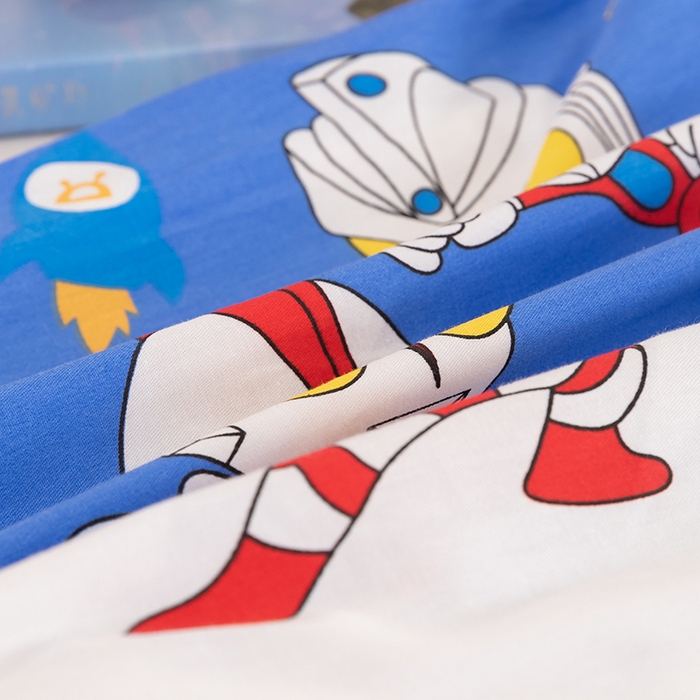 91家纺网 家纺一手货源 找家纺 七夜居 2026新款开学季儿童纯棉记忆棉枕芯全棉可拆洗学生宿舍枕头幼儿园宝宝枕 枕头枕芯 奥特曼聚会