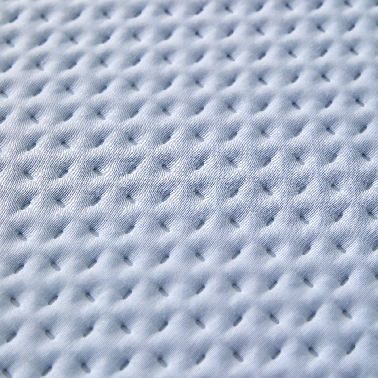 91家纺网 家纺一手货源 找家纺 永旺家纺 2025新款纯色印花防水床笠-西高地系列 蓝西高地