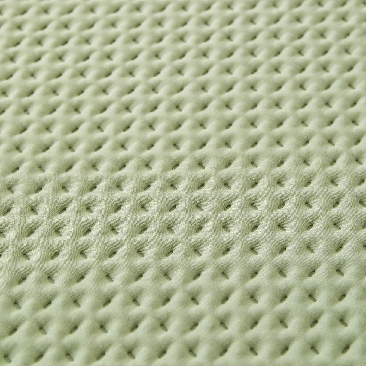 91家纺网 家纺一手货源 找家纺 永旺家纺 2025新款防水床笠-小熊系列 绿小熊