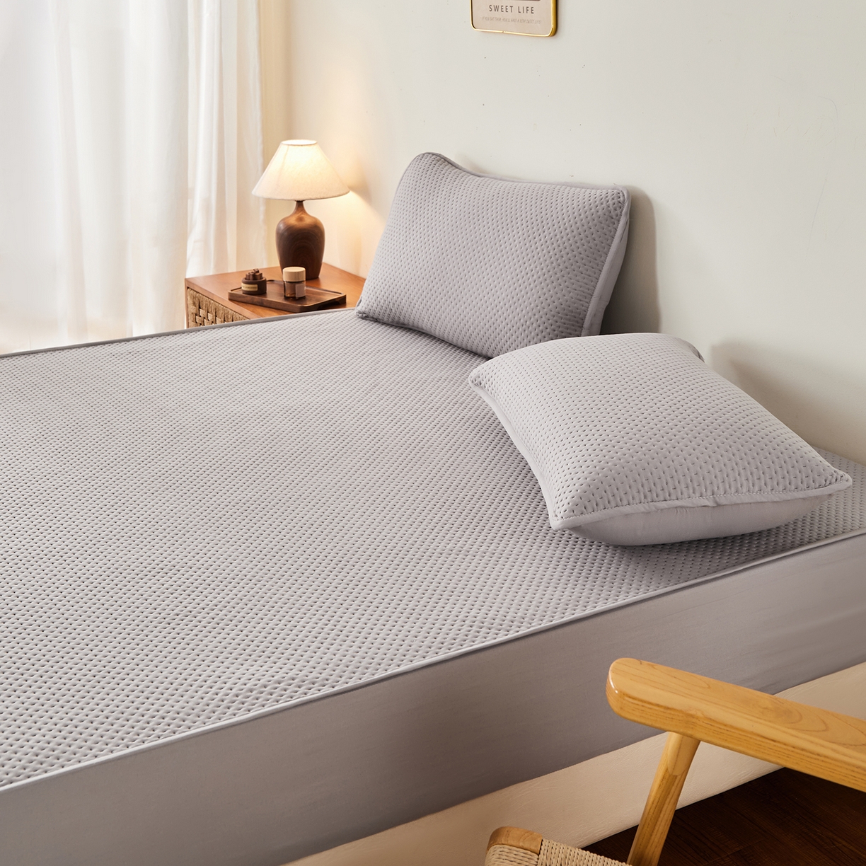 91家纺网 家纺一手货源 找家纺 （总）永旺家纺 2025新款防水床笠-小熊系列