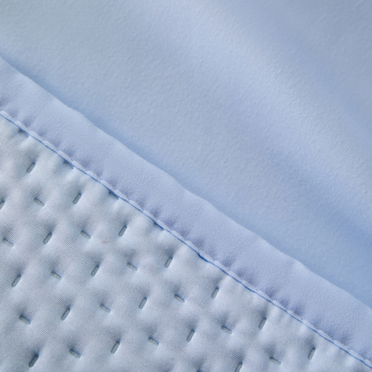 91家纺网 家纺一手货源 找家纺 永旺家纺 2025新款防水床笠-小熊系列 蓝小熊