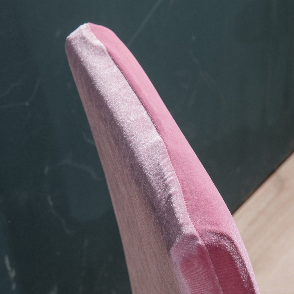 91家纺网 家纺一手货源 找家纺 壹零特色家纺 2025新款银狐绒一体椅子套 玉粉 均码