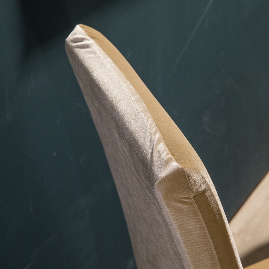 91家纺网 家纺一手货源 找家纺 壹零特色家纺 2025新款银狐绒一体椅子套 卡其 均码