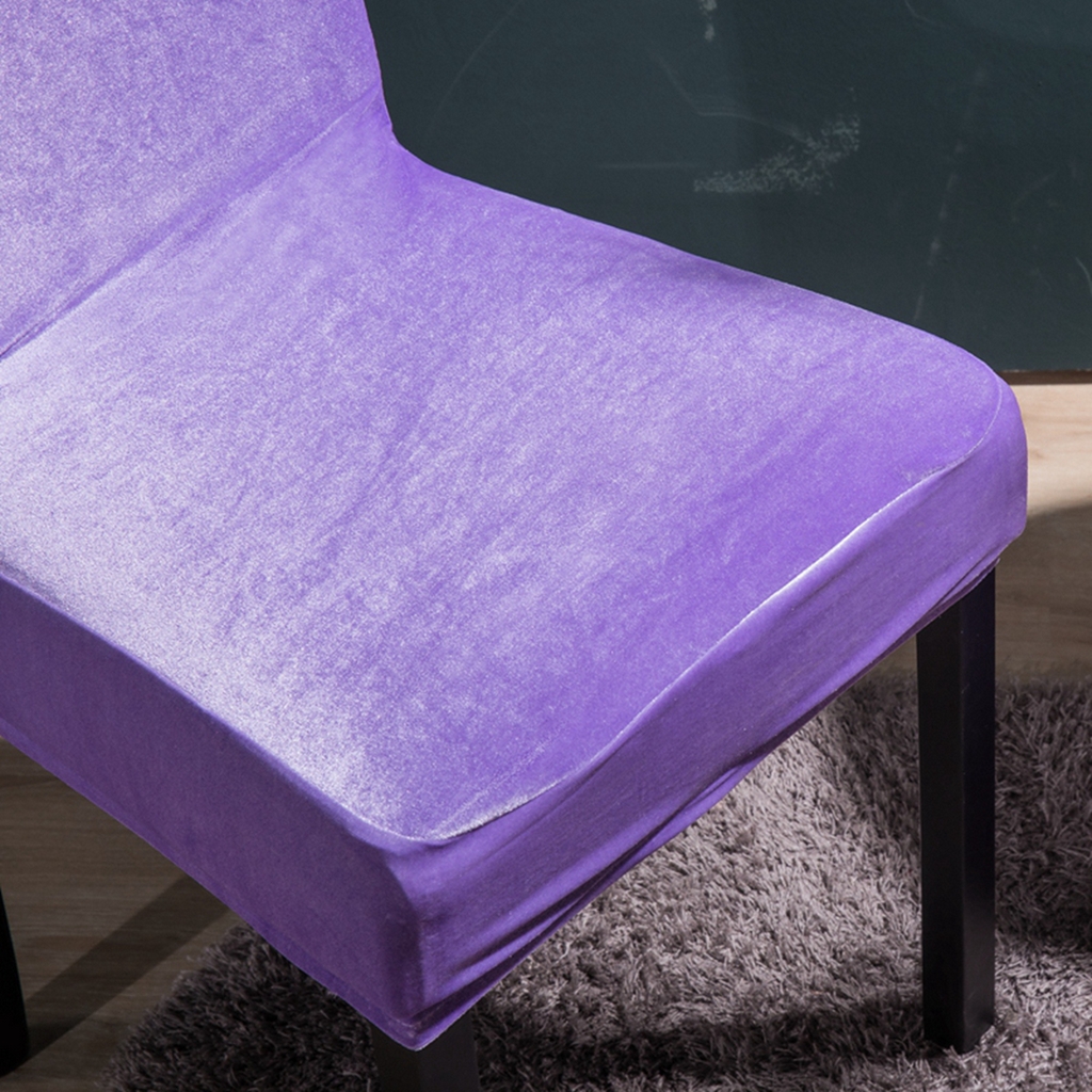 91家纺网 家纺一手货源 找家纺 壹零特色家纺 2025新款银狐绒一体椅子套 紫色 均码