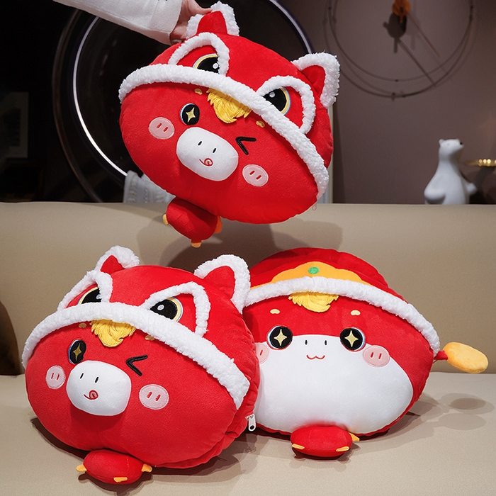 91家纺网 家纺一手货源 找家纺 （总）仟亿莱 2025新款醒师小马驹三用抱枕毯