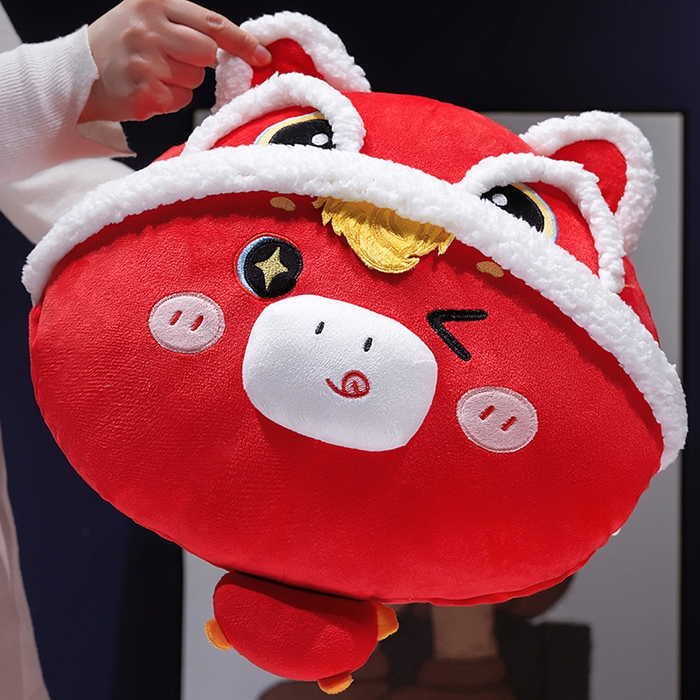 91家纺网 家纺一手货源 找家纺 仟亿莱 2025新款醒师小马驹三用抱枕毯 醒师福马-2