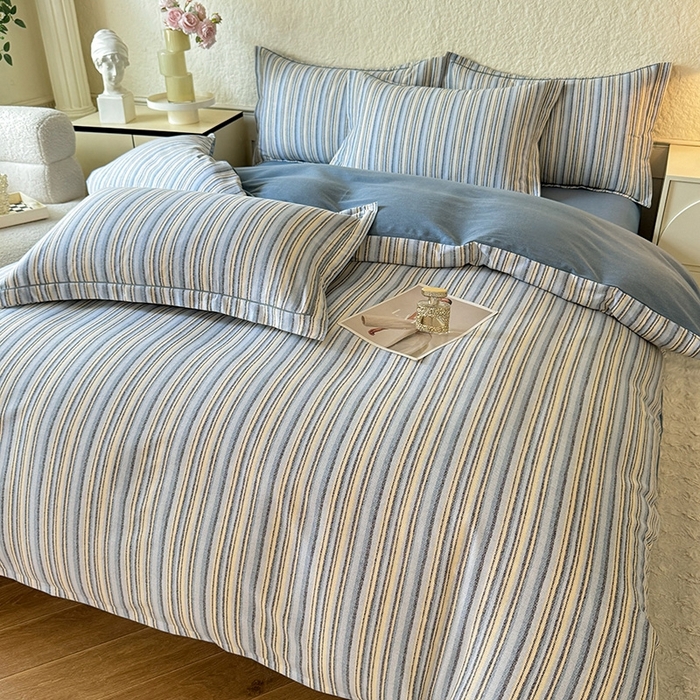 91家纺网 家纺一手货源 找家纺 （总）木易家居 2026新款全棉磨毛印花四件套