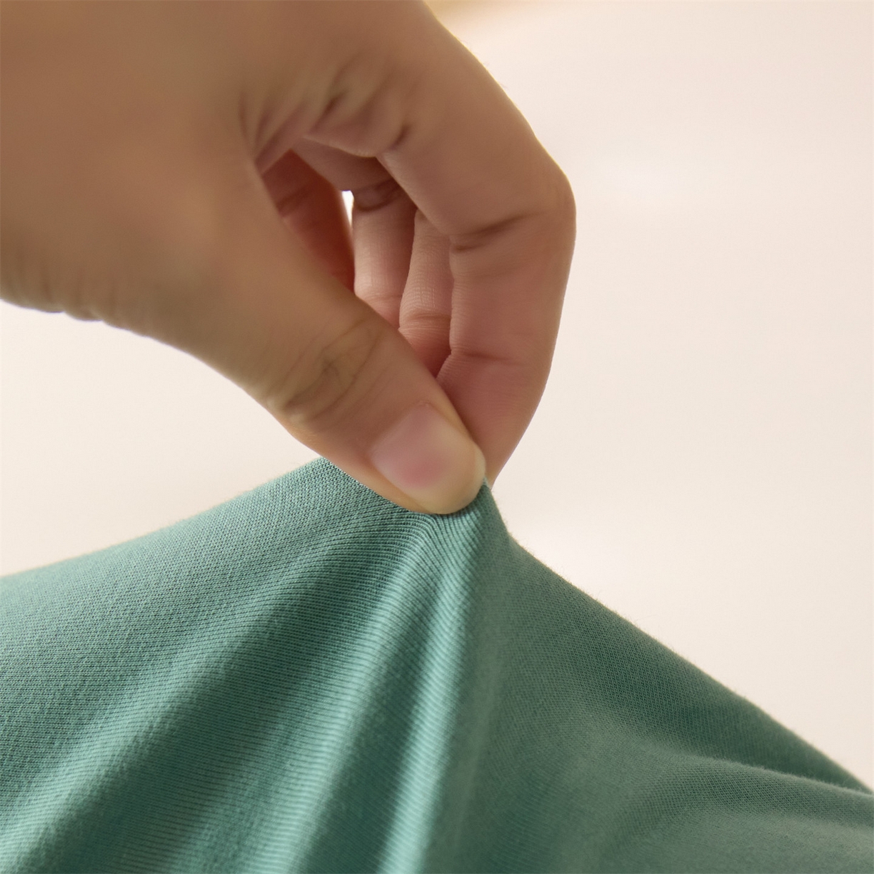 91家纺网 家纺一手货源 找家纺 头等舱 2025全棉氨纶针织A类孕妇 护腰 侧睡 靠垫 安抚枕 抱抱 夹腿多功能枕(空镜图）配包装 天青