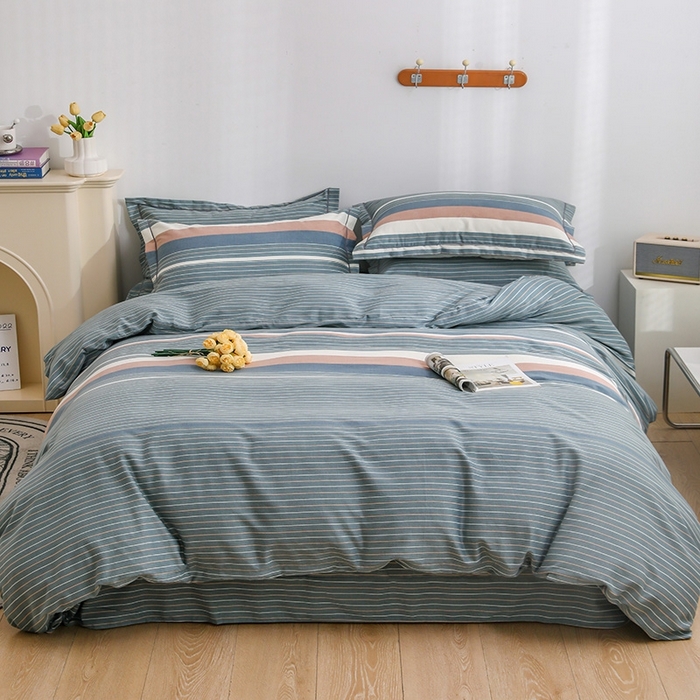 91家纺网 家纺一手货源 找家纺 （总）木易家居 2026新款全棉磨毛印花四件套