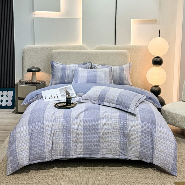 91家纺网 家纺一手货源 找家纺 （总）木易家居 2026新款全棉磨毛印花四件套