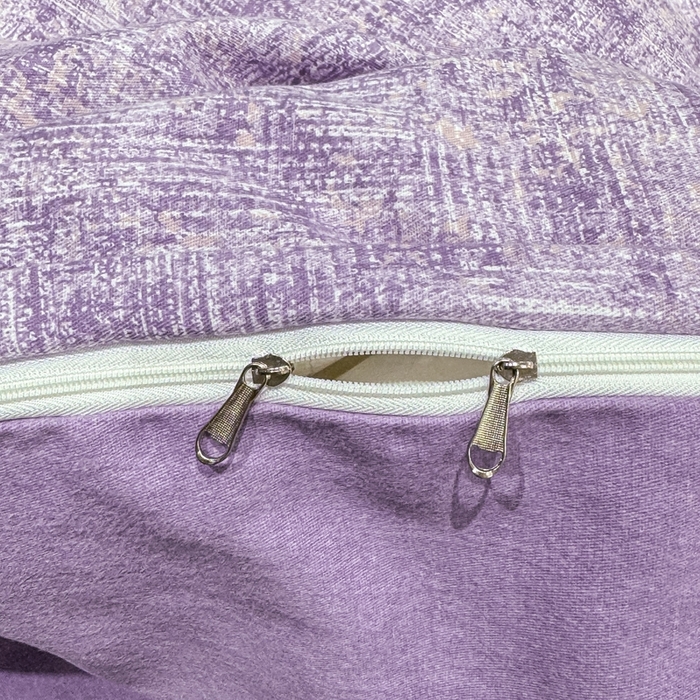 91家纺网 家纺一手货源 找家纺 木易家居 2026新款全棉磨毛印花四件套 嘉百丽紫