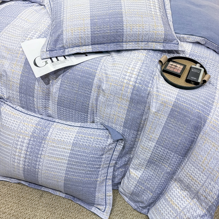 91家纺网 家纺一手货源 找家纺 木易家居 2026新款全棉磨毛印花四件套 幸福定制